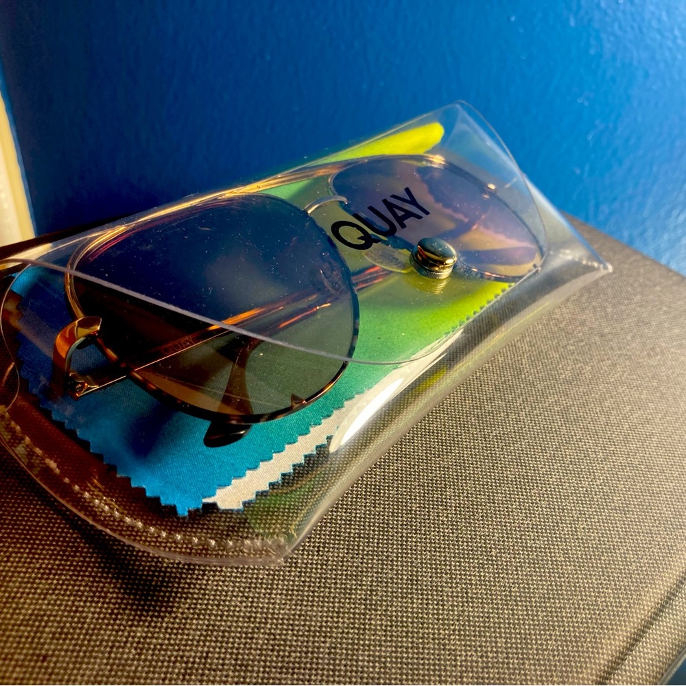 Quay High Key Aviator Sunglasses